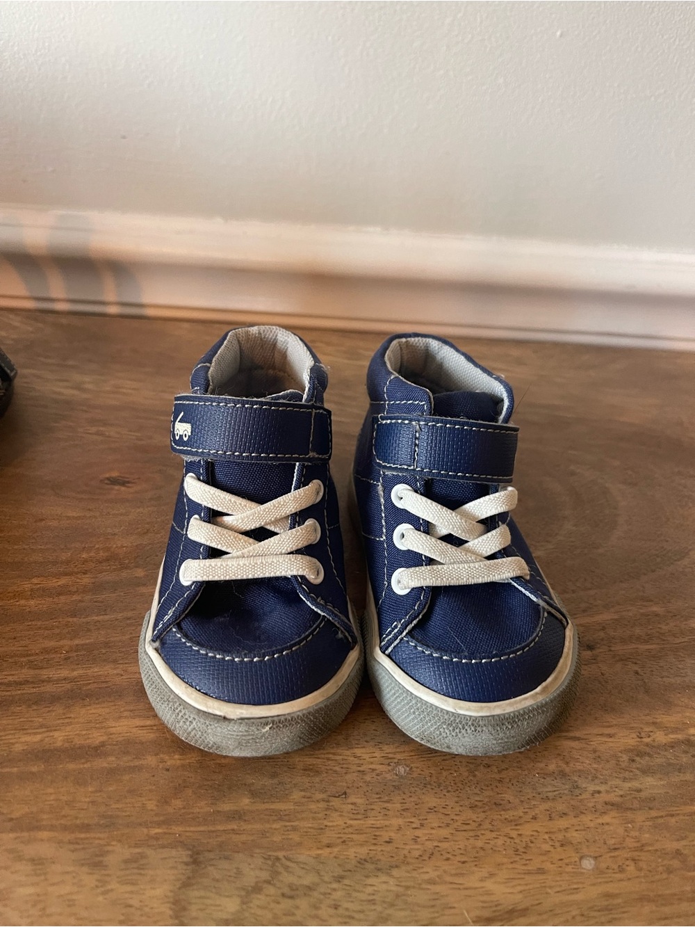 See Kai Run High-Top Sneakers Navy
